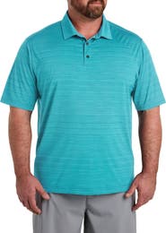 Reebok Big & Tall Performance Space-Dyed Polo Shirt