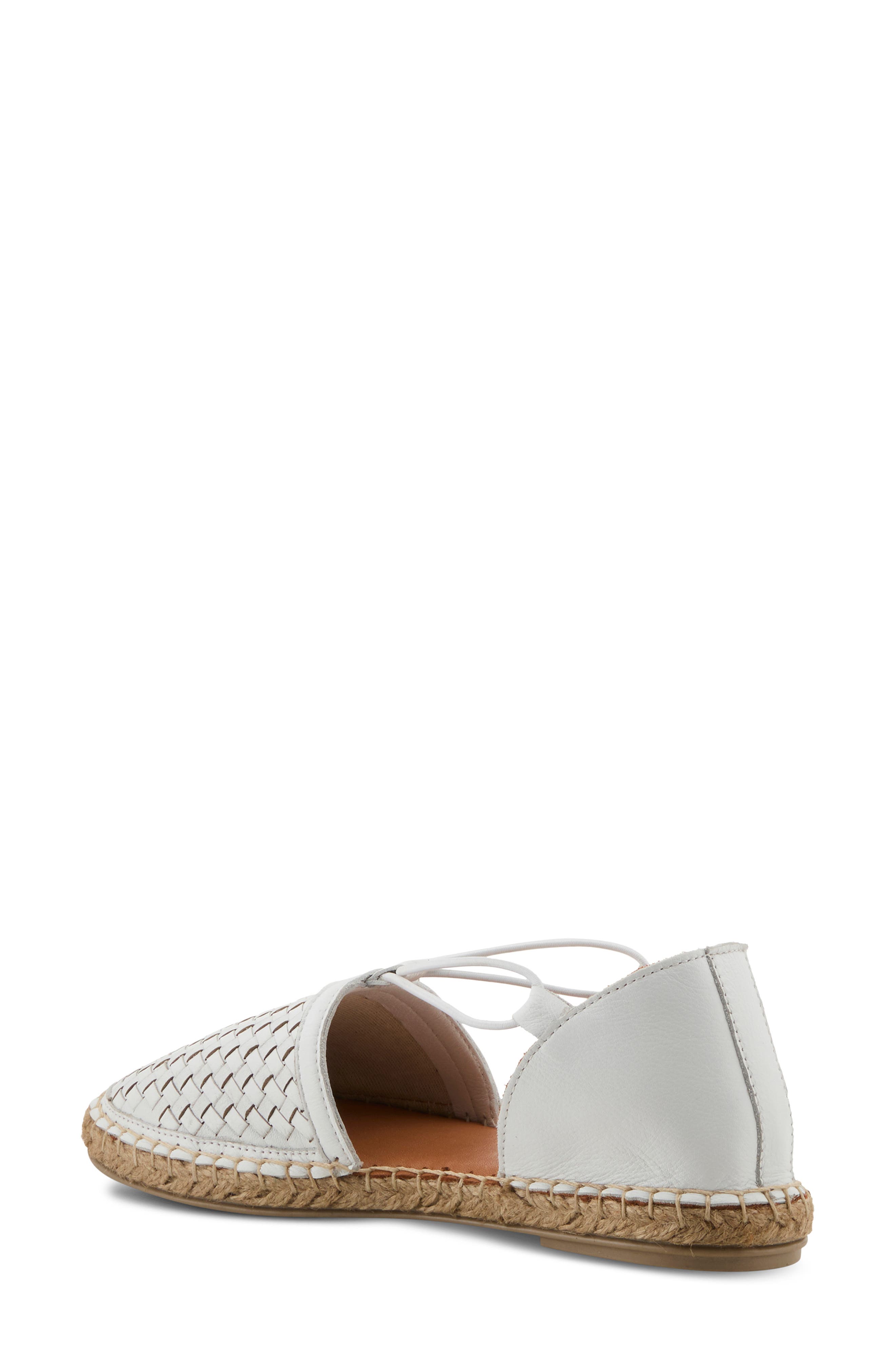 Spring Step Clovae Espadrille Flat, Alternate, color, White