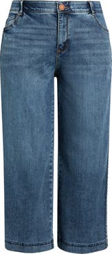Wit & Wisdom Gracie Skyrise Double Side Seam Wide Leg Jeans