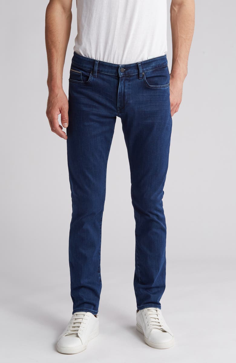 BOSS Delaware Slim Leg Jeans, Main, color, 