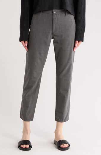AG Caden High Waist Stretch Crop Slim Straight Leg Pants