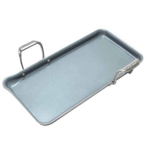 Induction 21 Tri-Ply Griddle w/ Ceramic Coating - 19.09" x 9.52"