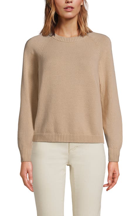 Drifter Jacquard Raglan Crew Neck Sweater