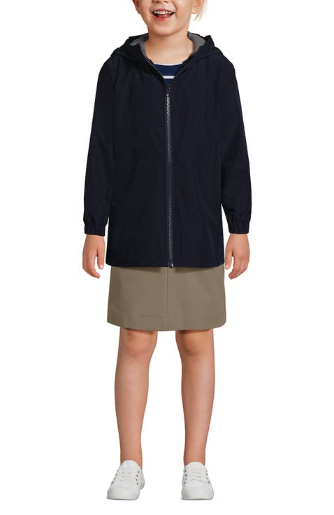 School Uniform Kids Rain Jacket