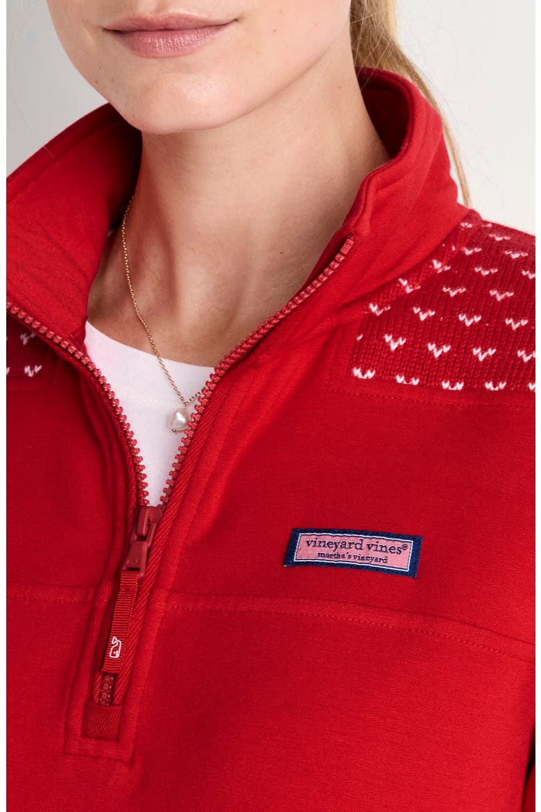 Dreamcloth® Relaxed Shep Shirt, Alternate, color, RED VELVET