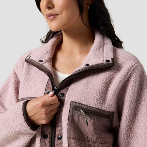 Backcountry Wander Pile-fleece Jacket In Pink