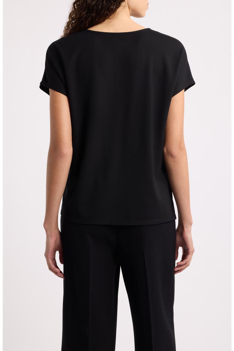 Heatset Beaded Extended Shoulder Dolman Top, Alternate, color, ANNE BLACK