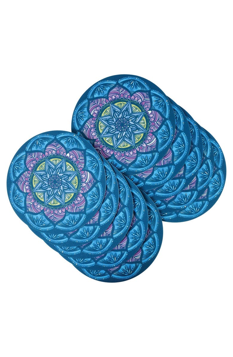 Kaplan Early Learning Company My Mindful Mat - Set of 10, Main, color, Blue