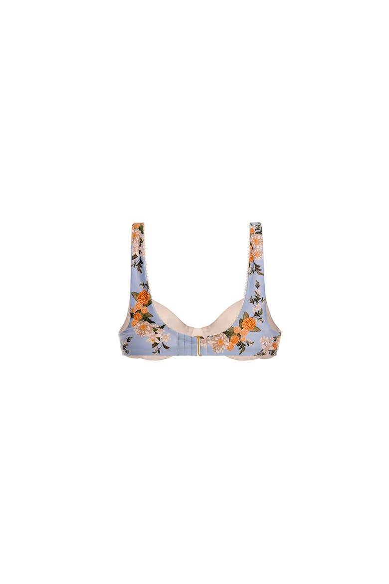 Hacienda Valle Bikini Top, Alternate, color, Multicolor