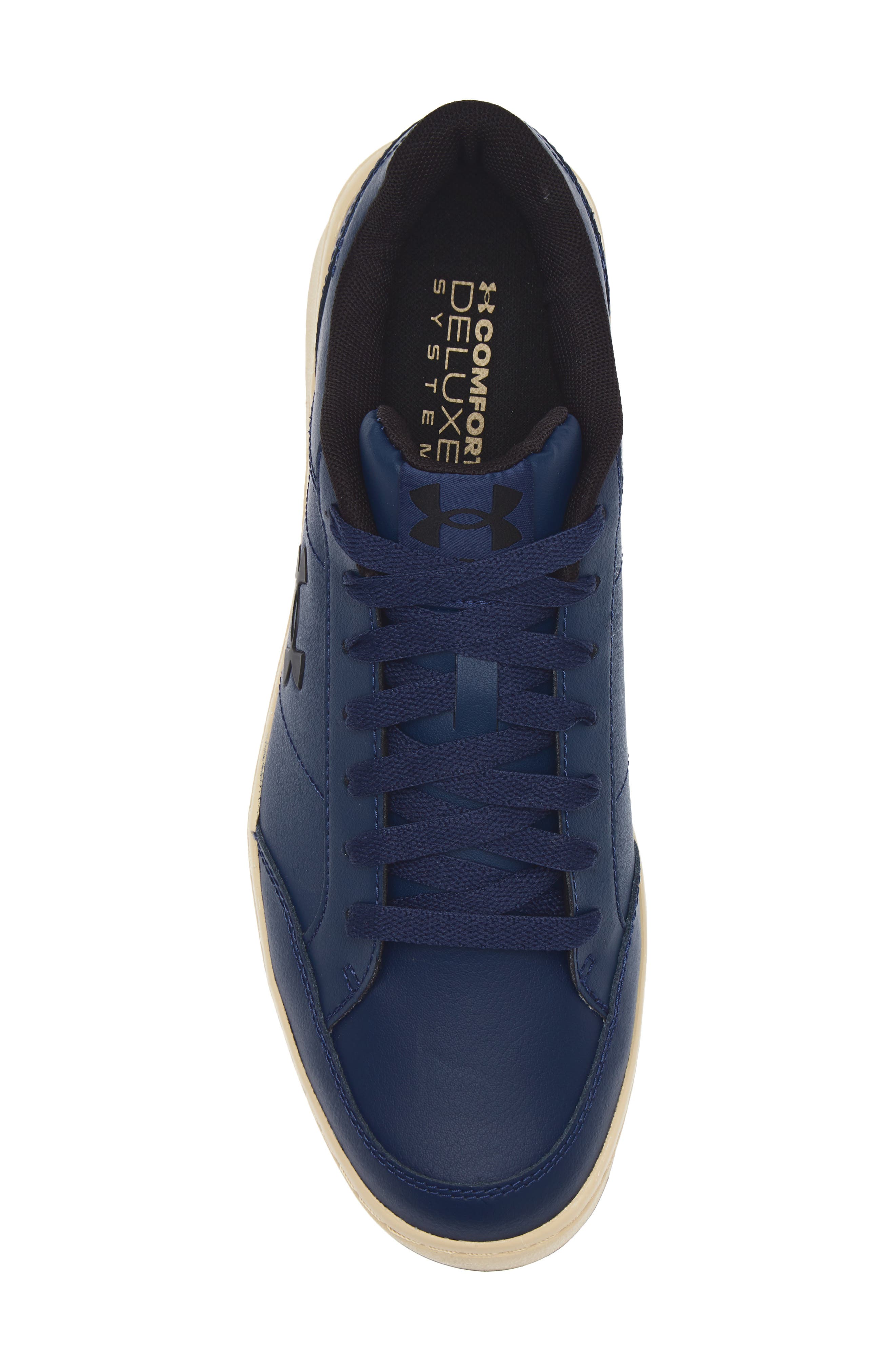 Under Armour Official Low Top Sneaker, Alternate, color, Washed Navy