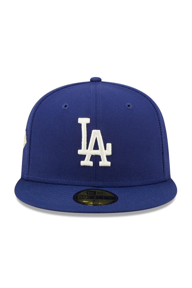 Men's New Era Royal Los Angeles Dodgers 1988 World Series Champions Citrus Pop UV 59FIFTY Fitted Hat, Alternate, color, Royal