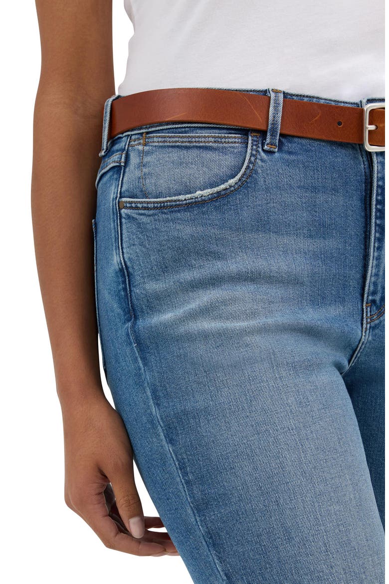 High Waist Flare Jeans, Alternate, color, SIERRA