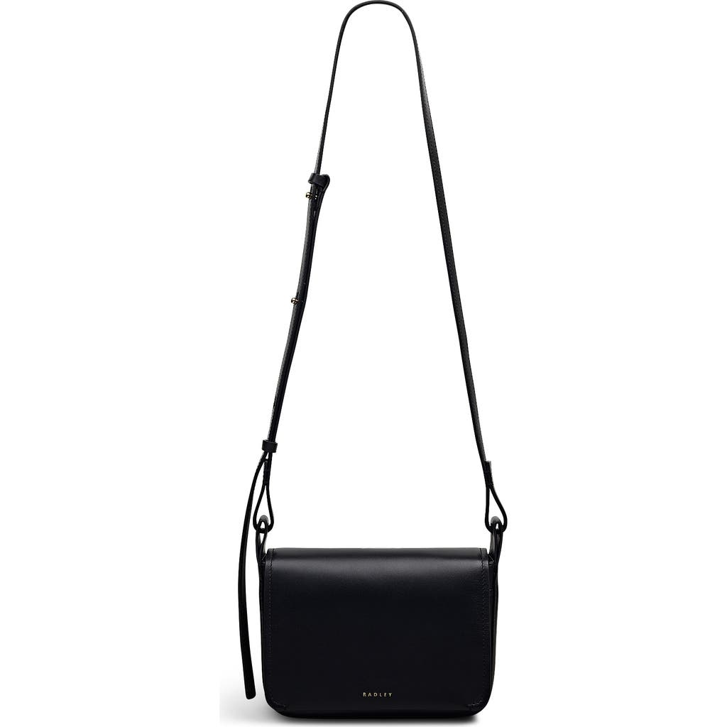 Radley Westwell Lane Small Flapover Crossbody Bag In Black