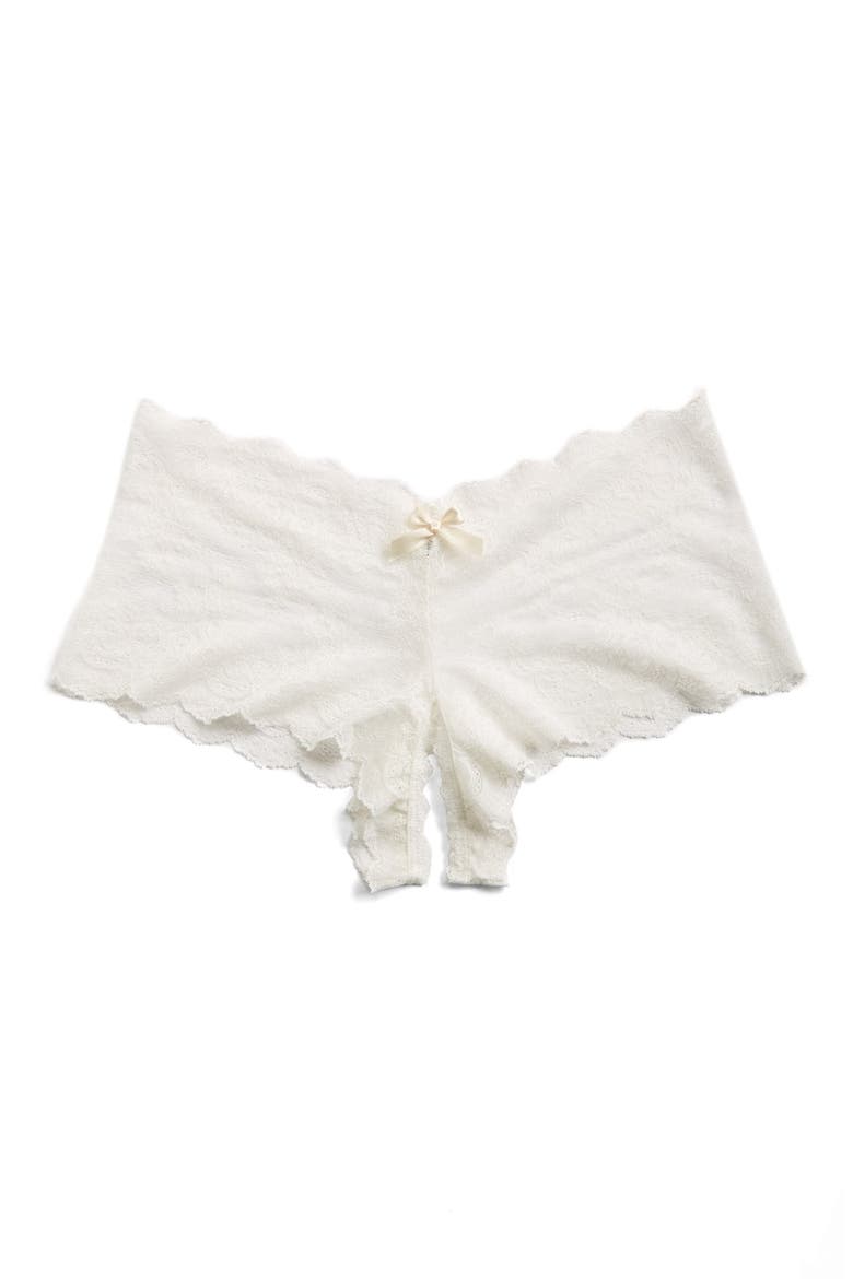 Open Gusset Panties, Main, color, IVORY