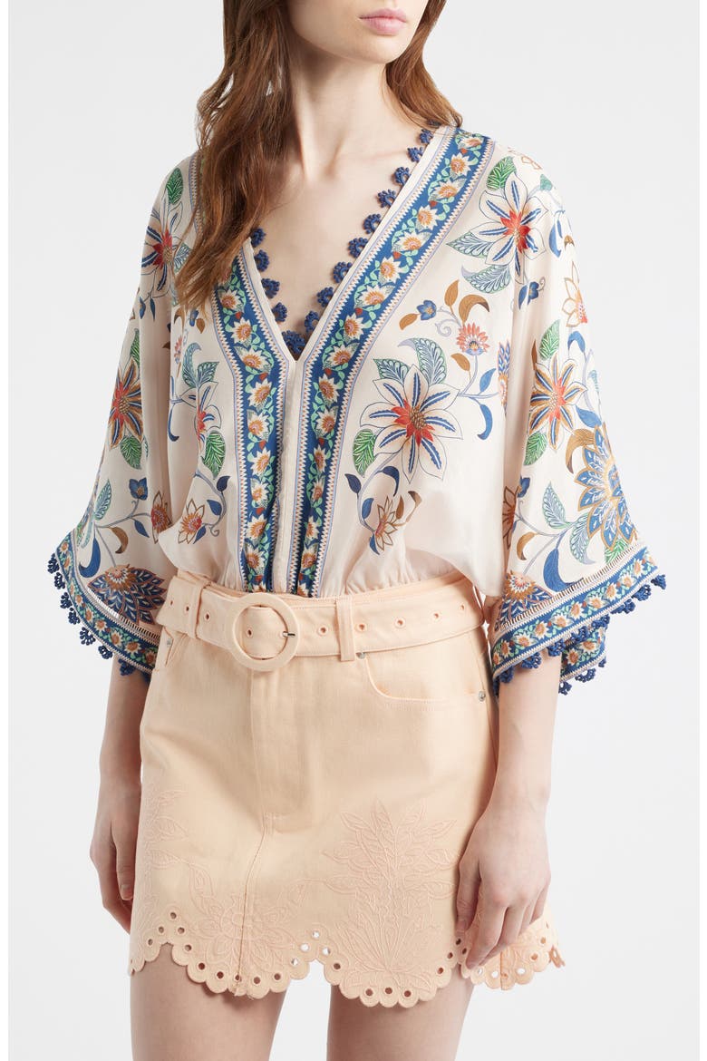 Floral Delhi Tapestry Bodysuit, Main, color, FLORAL DELHI TAPESTRY