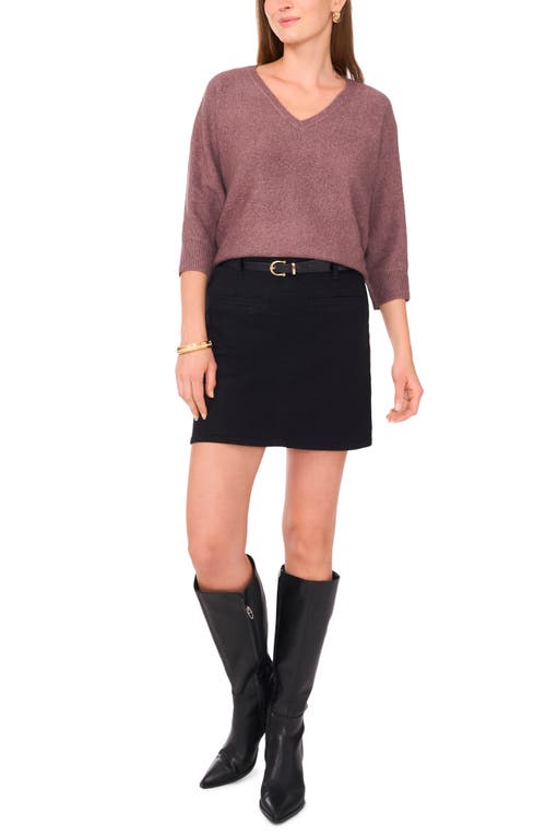 Vince Camuto Dolman Sleeve Sweater In Purple