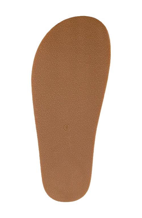 Shushop Kiki Platform Slide Sandal In Blue