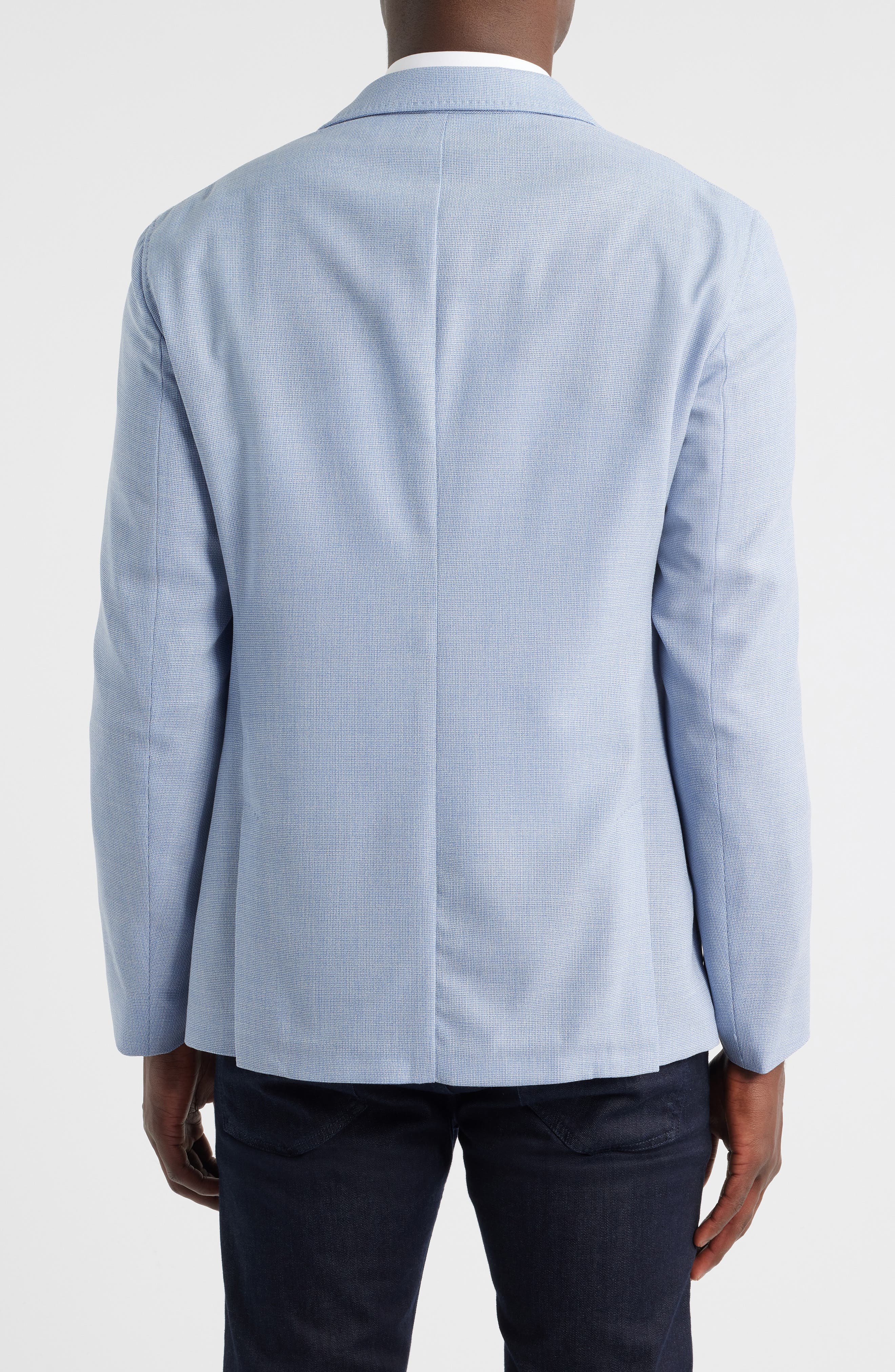 Textured Virgin Wool Sport Coat - image 4