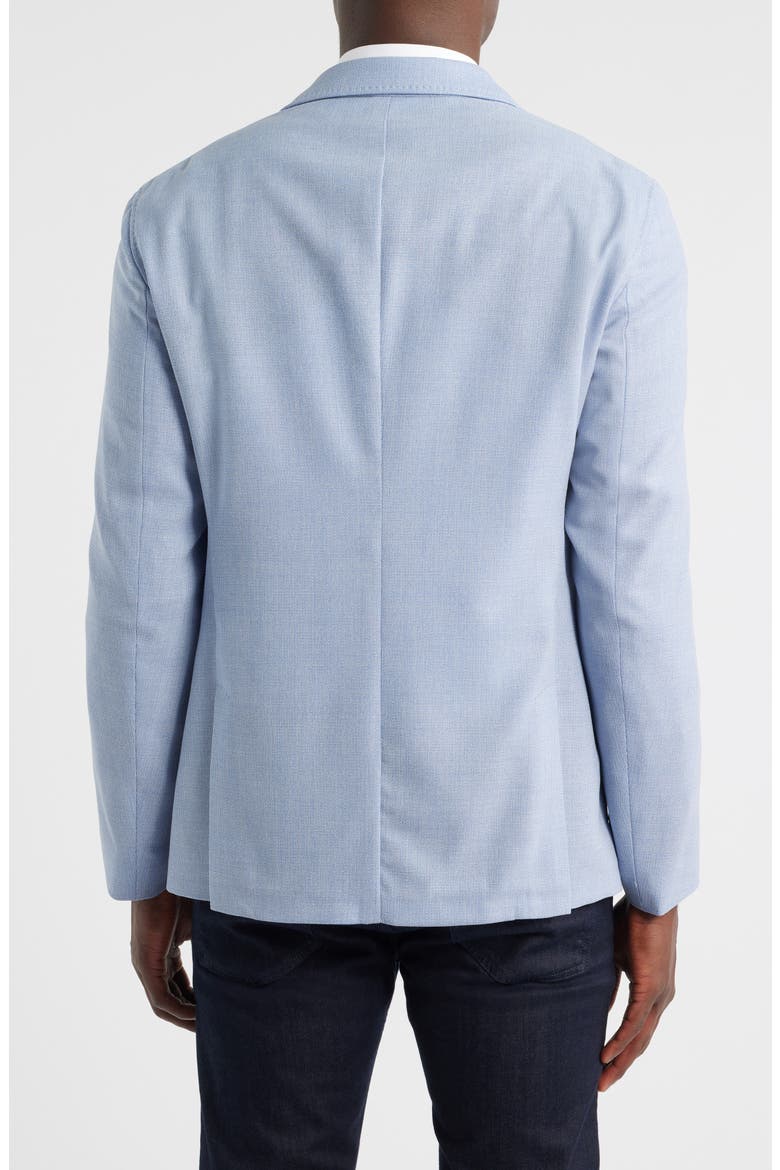 Textured Virgin Wool Sport Coat, Alternate, color, LIGHT BLUE