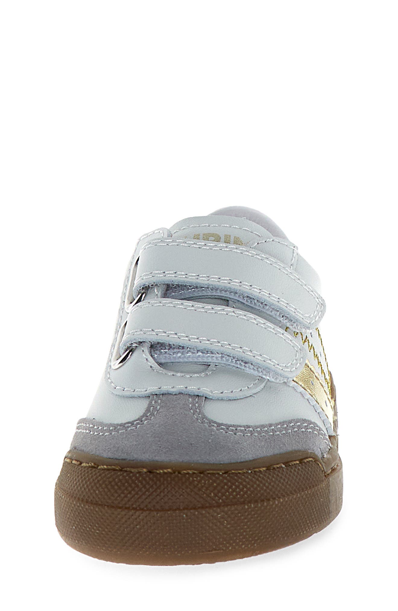 Naturino Kids' Riby Sneaker, Alternate, color, Grey-White-Platinum