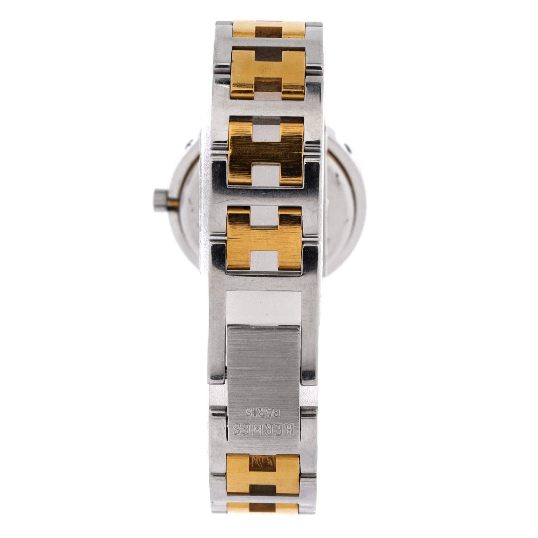 Clipper Quartz Watch Stainless Steel with Plated Metal 24, Alternate, color, Metallic Silver