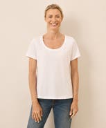Pact Organic Cotton Softspun Scoop Neck Tee