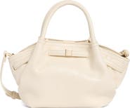 URBAN EXPRESSIONS Faux Leather Top Handle Crossbody Bag