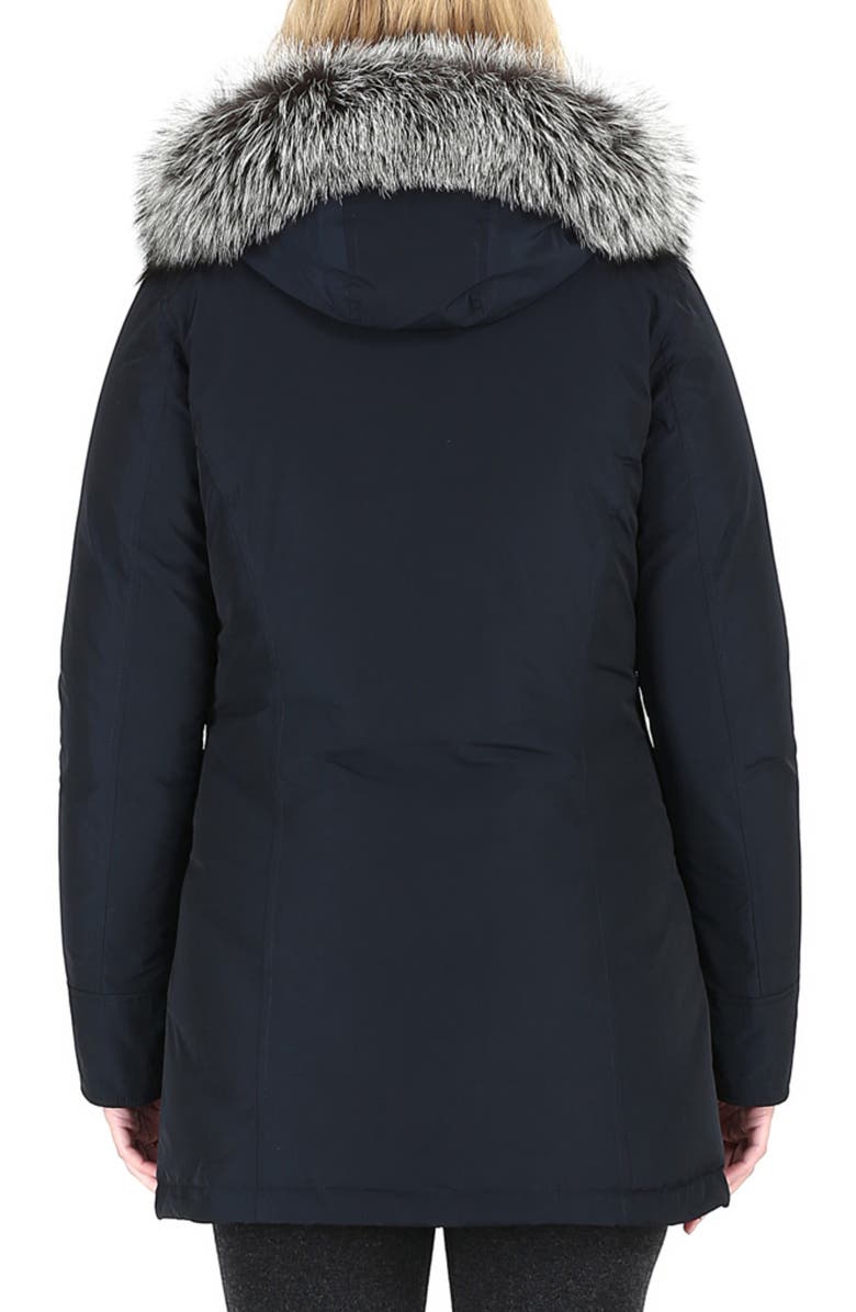 Woolrich Luxury Arctic Down Parka with Genuine Fox Fur Trim, Alternate, color, 