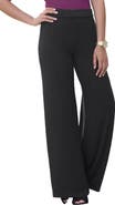Jessica London Everyday Stretch Knit Wide Leg Pant