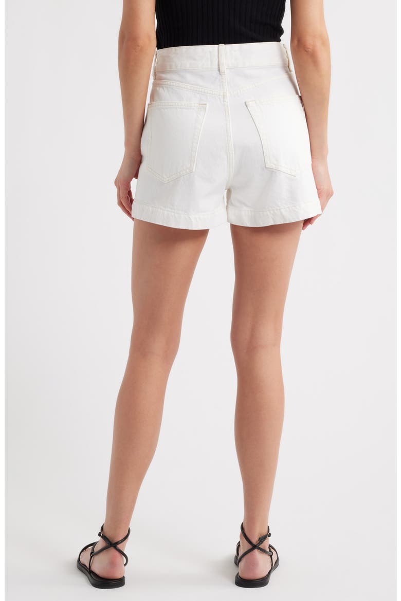 The Charm High Waist Denim Shorts, Alternate, color, AU NATURAL CLEAN