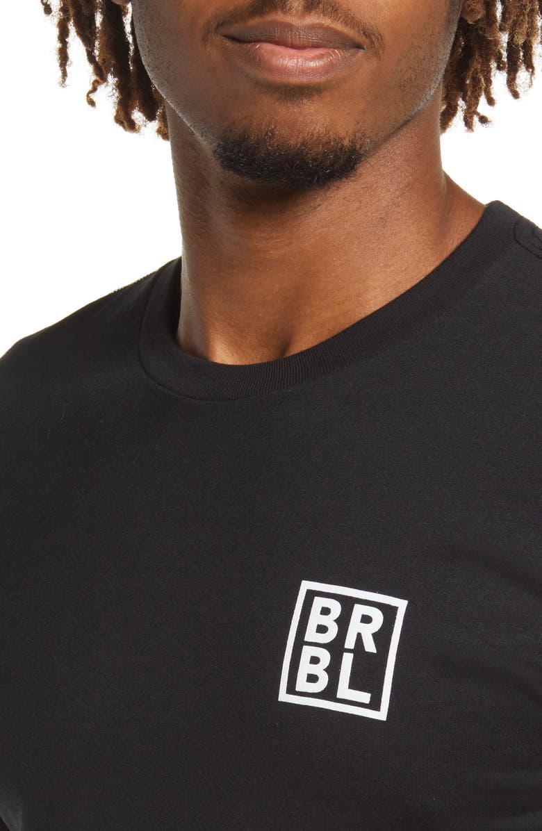 Barbell Apparel Men's The Boundaries Crewneck T-Shirt, Alternate, color, 