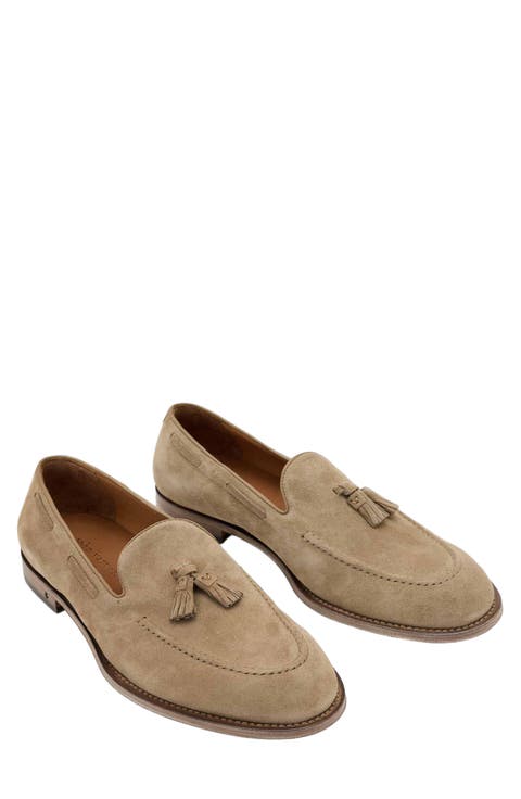 Barrow Leather Tassel Loafer (Men)