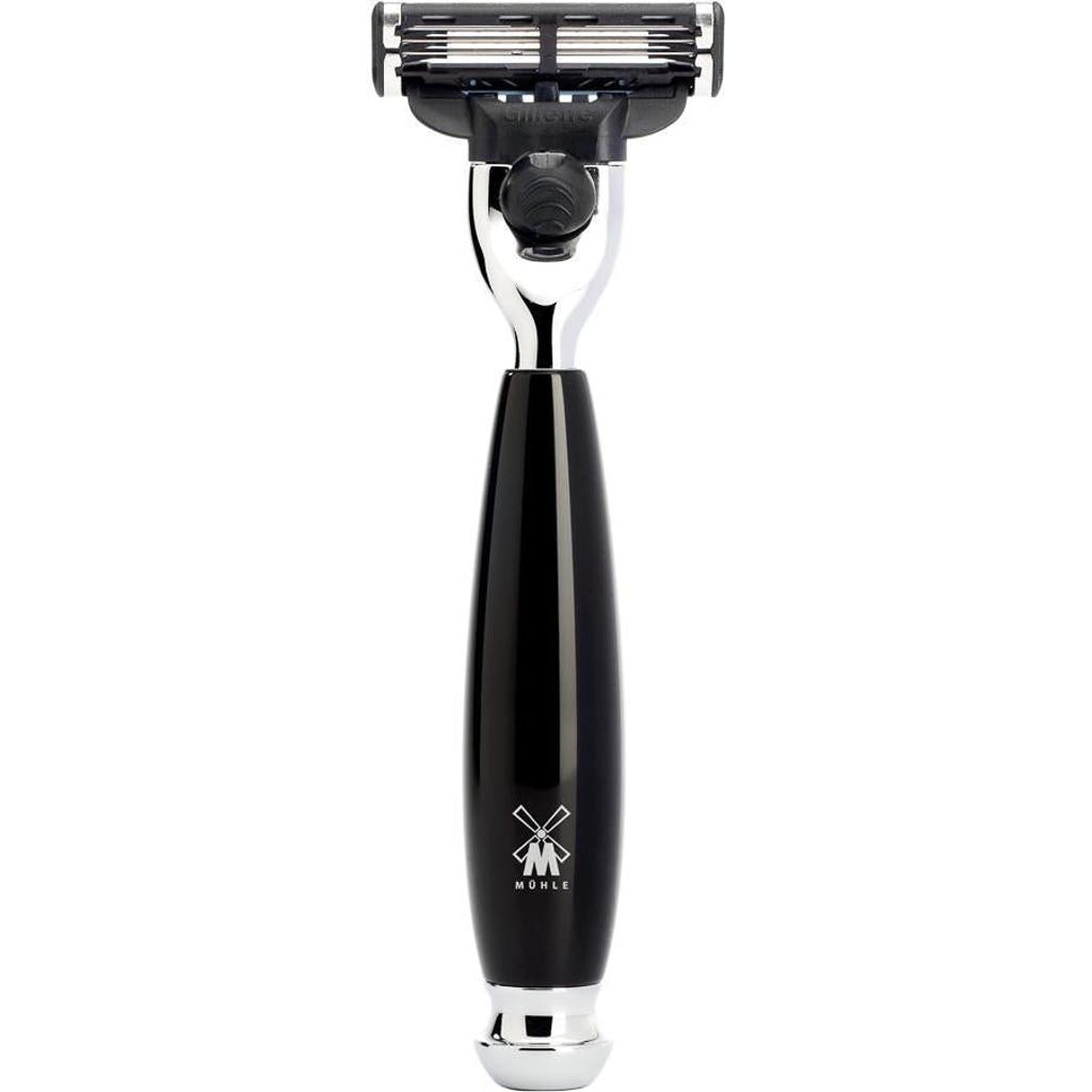 Mühle Vivo Black Resin Mach-3 Razor In Black