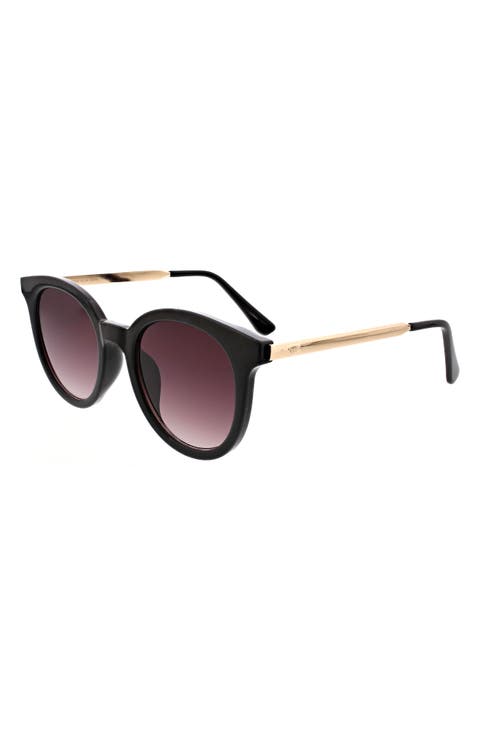 51mm Modern Round Sunglasses