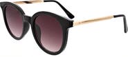Oscar de la Renta 51mm Modern Round Sunglasses