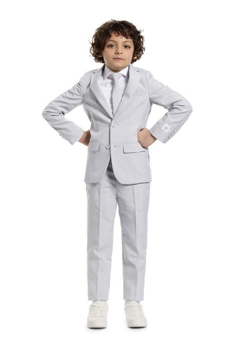Groovy Grey Solid Suit