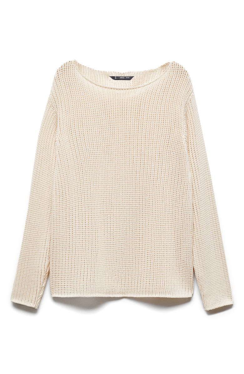 MANGO Kenia Open Stitch Sweater, Alternate, color,