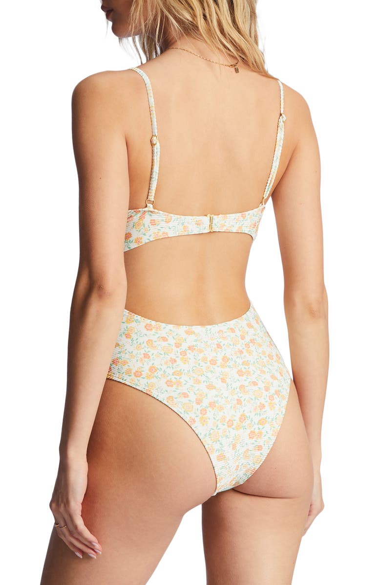 Billabong Ain't She Sweet Tanlines One-Piece Swimsuit, Alternate, color, 