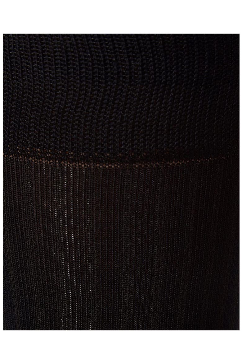 3-Pack Mercerized Cotton Blend Dress Socks, Alternate, color, BLACK