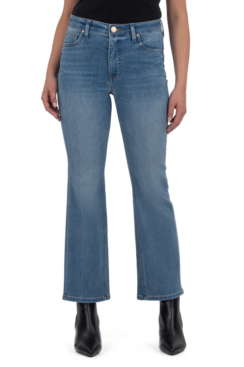 Kelsey High Waist Ankle Flare Jeans, Main, color, IMPROVEMENT