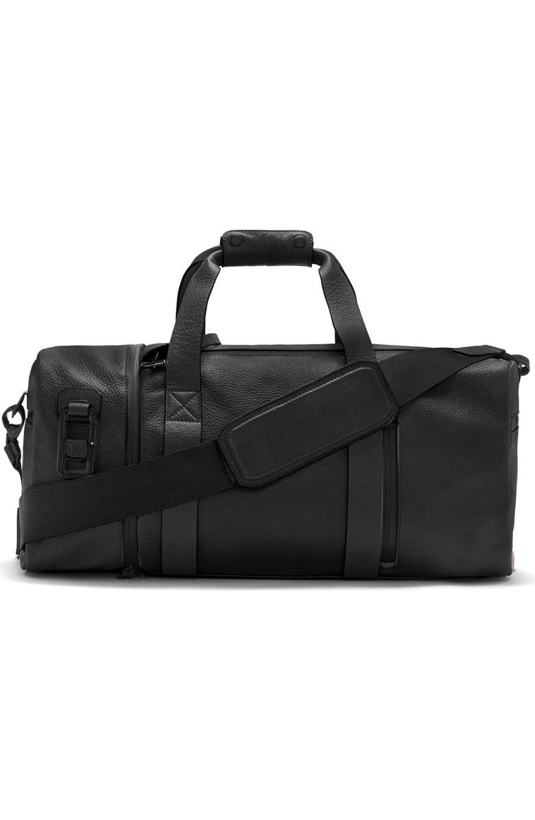 Vince Camuto 'Mestr' Leather & Suede Duffel Bag, Main, color,