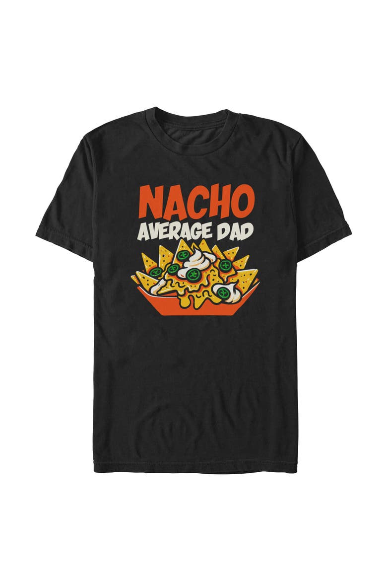 Men's Lost Gods Nacho Average Dad  Graphic T-Shirt, Main, color, Black