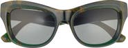 Burberry 51mm Cat Eye Sunglasses