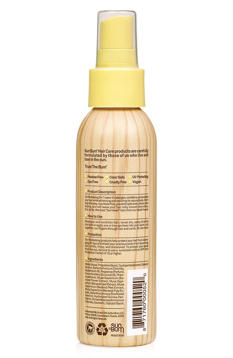 Sun Bum 3-in-1 Leave-In Spray, Alternate, color,