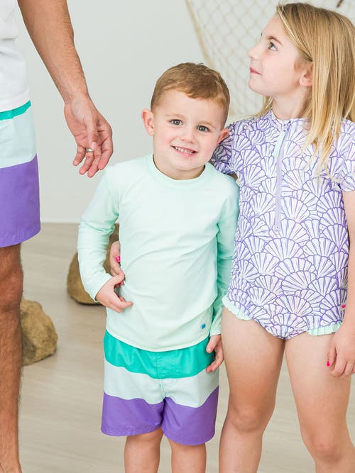 Ruggedbutts Boys Upf50+ Sun Protected Long Sleeve Rash Guard
