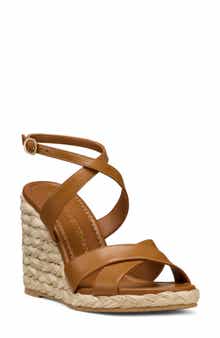 Alyssa Ankle Strap Wedge Sandal