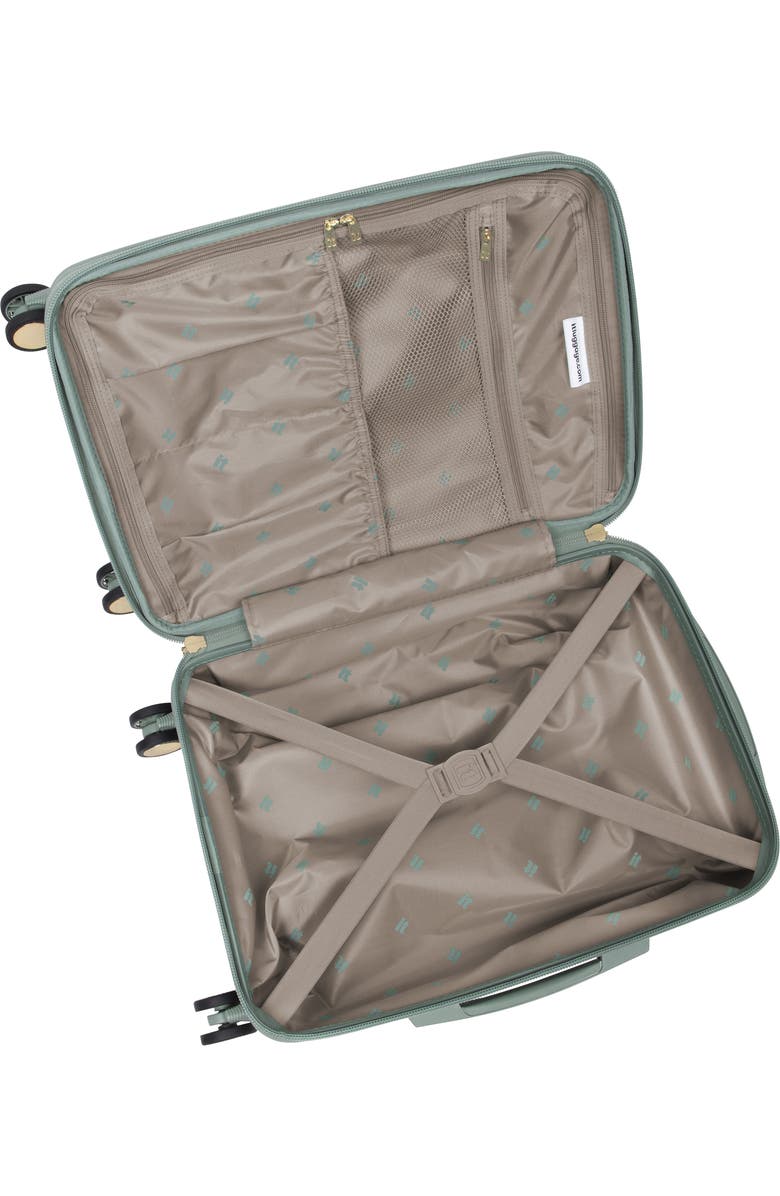 IT LUGGAGE Luxuriant 31-Inch Hardside Checked Expandable Spinner, Alternate, color, Iceberg Green