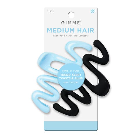 Medium Squiggle Claw Clip