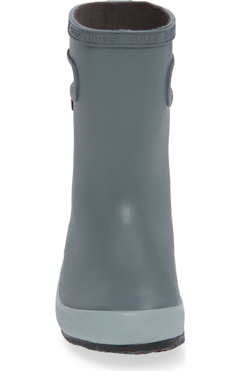 Bogs Skipper Solid Waterproof Rain Boot, Alternate, color, Gray