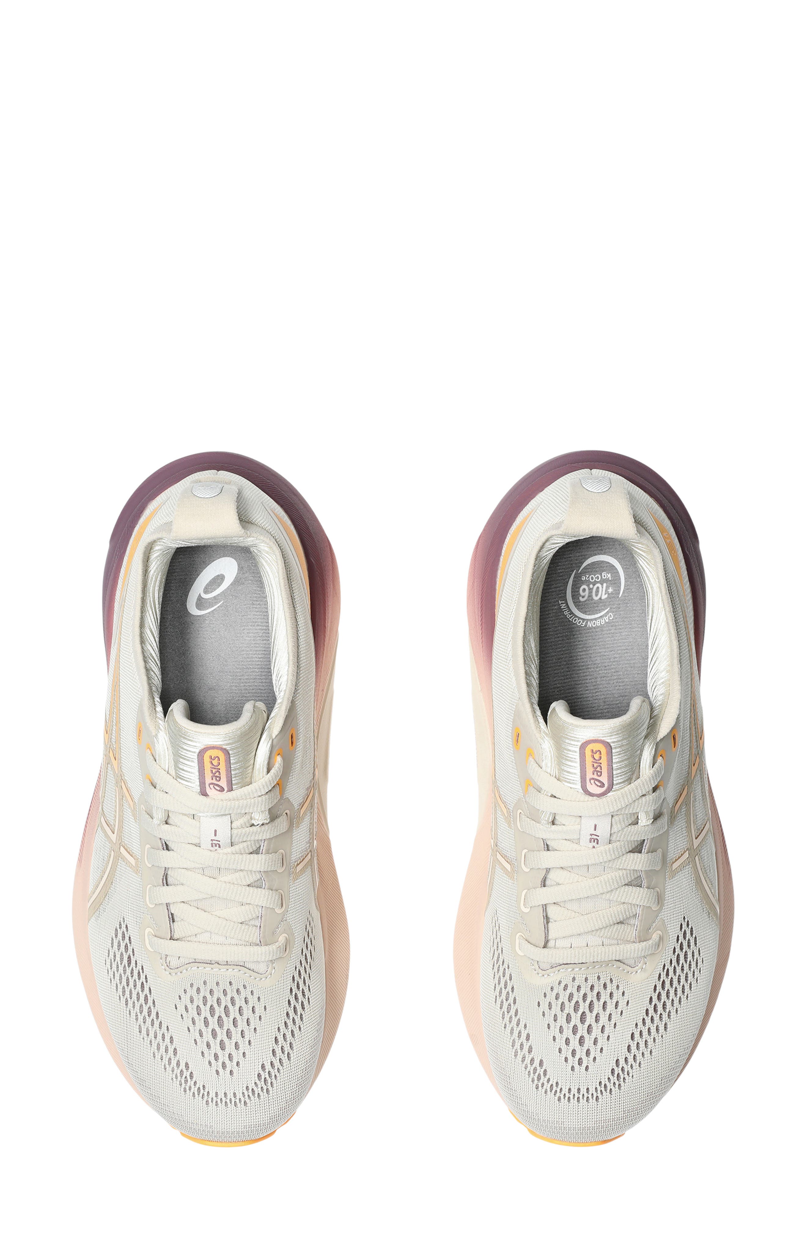 ASICS<sup>®</sup> GEL-KAYANO<sup>®</sup> 31 Running Shoe, Alternate, color, Oatmeal/ Pearl Pink